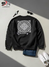 Winning Front Back Printed Sweatshirt