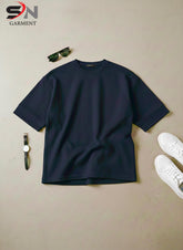 Heavy GSM Sleeve Folded Style Dropshoulder